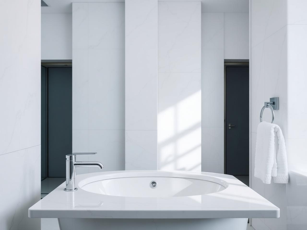 Spa-like bathroom