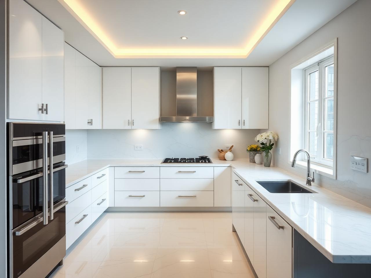 Pristine modern kitchen